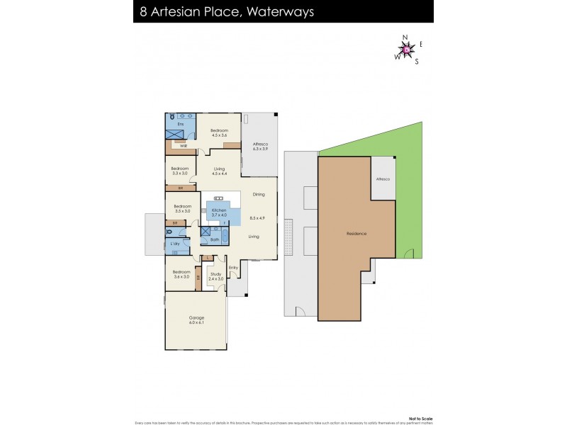 8 Artesian Place, Waterways VIC 3195 Floorplan
