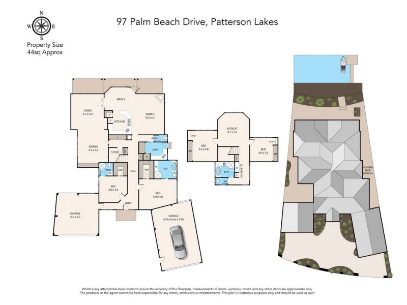 97 Palm Beach Drive, Patterson Lakes VIC 3197 Floorplan