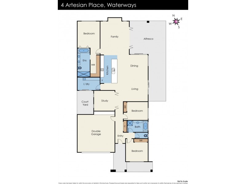 4 Artesian Place, Waterways VIC 3195 Floorplan