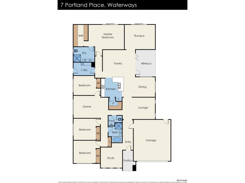 7 Portland Place, Waterways VIC 3195 Floorplan