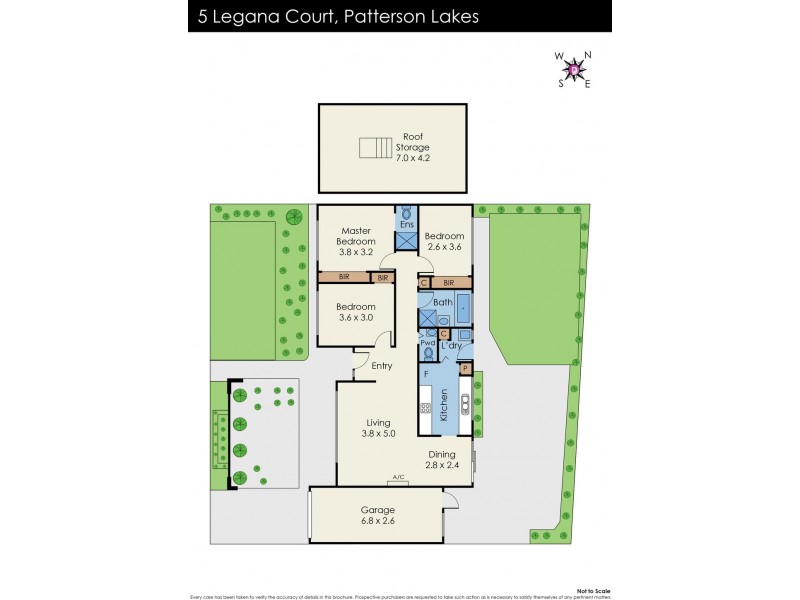 5 Legana Court, Patterson Lakes VIC 3197 Floorplan
