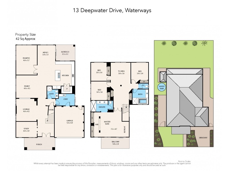 13 Deepwater Drive, Waterways VIC 3195 Floorplan