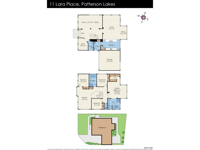 11 Lara Place, Patterson Lakes VIC 3197 Floorplan