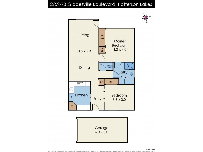 2/59-73 Gladesville Boulevard, Patterson Lakes VIC 3197 Floorplan