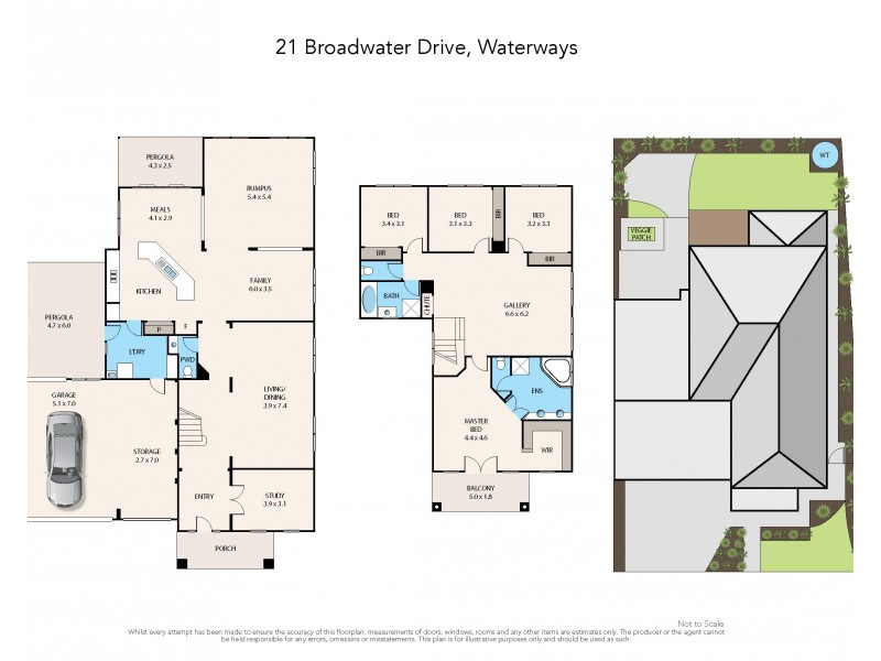 21 Broadwater Drive, Waterways VIC 3195 Floorplan