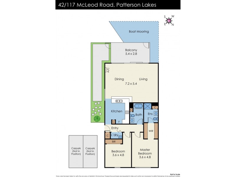 42/117 McLeod Road, Patterson Lakes VIC 3197 Floorplan