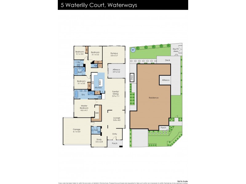 5 Waterlily Court, Waterways VIC 3195 Floorplan