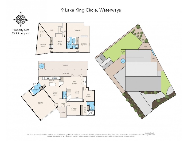 9 Lake King Circle, Waterways VIC 3195 Floorplan