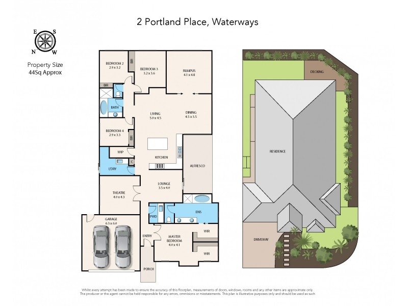 2 Portland Place, Waterways VIC 3195 Floorplan