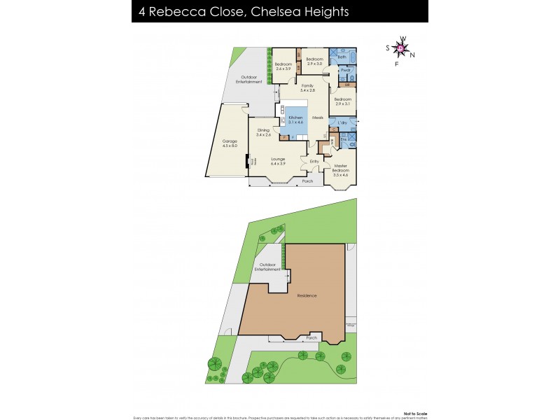 4 Rebecca Close, Chelsea Heights VIC 3196 Floorplan