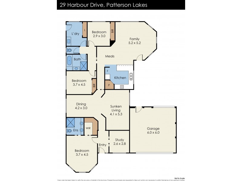 29 Harbour Drive, Patterson Lakes VIC 3197 Floorplan