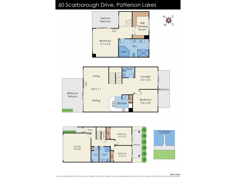 60 Scarborough Drive, Patterson Lakes VIC 3197 Floorplan