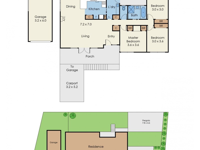 1 Kiandra Court, Frankston VIC 3199 Floorplan