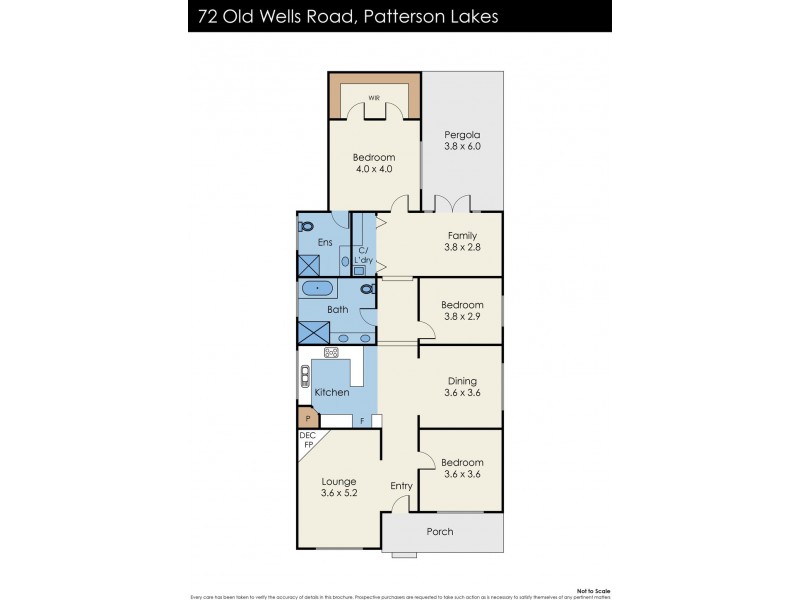 72 Old Wells Road, Patterson Lakes VIC 3197 Floorplan