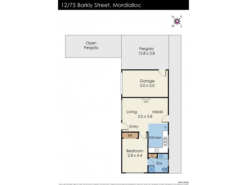 12/75 Barkly Street, Mordialloc VIC 3195 Floorplan