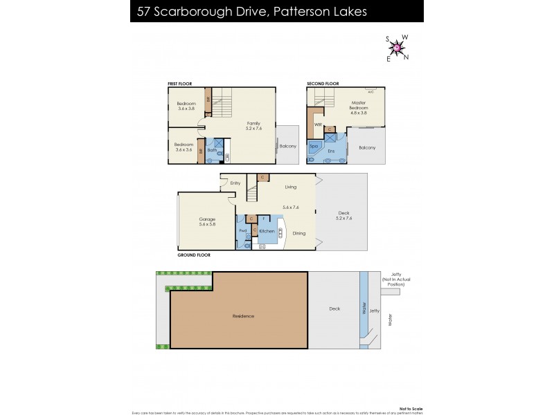 57 Scarborough Drive, Patterson Lakes VIC 3197 Floorplan