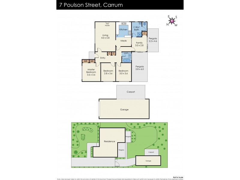 7 Poulson Street, Carrum VIC 3197 Floorplan