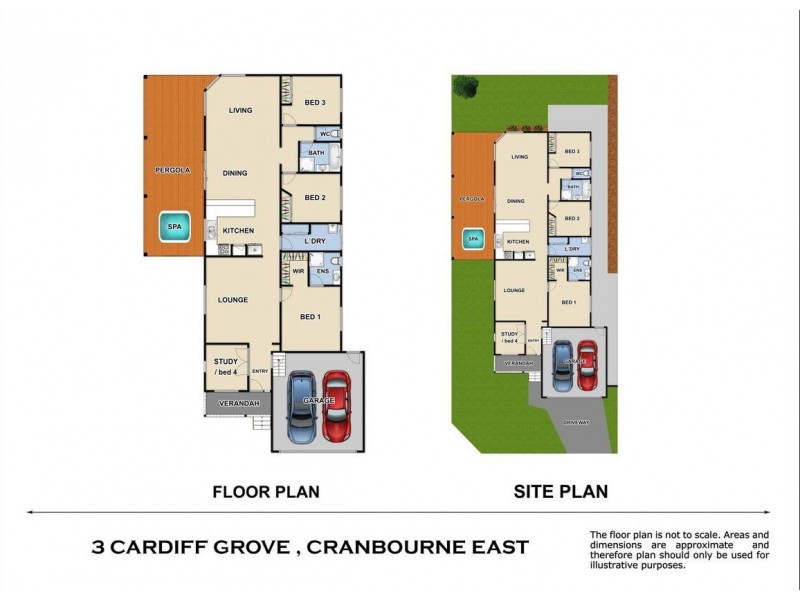 3 Cardiff Grove, Cranbourne East VIC 3977 Floorplan
