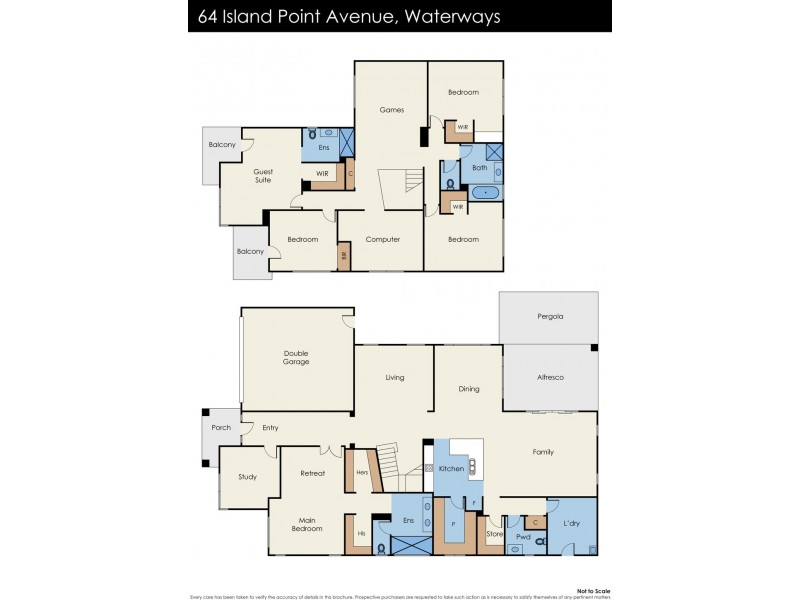 64 Island Point Avenue, Waterways VIC 3195 Floorplan