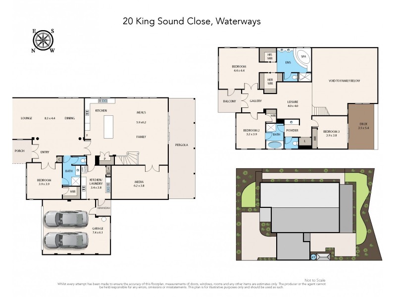 20 King Sound Close, Waterways VIC 3195 Floorplan