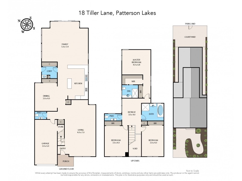 18 Tiller Lane, Patterson Lakes VIC 3197 Floorplan