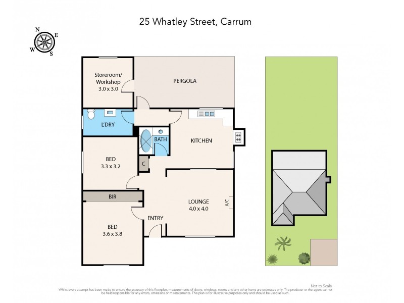 25 Whatley Street, Carrum VIC 3197 Floorplan