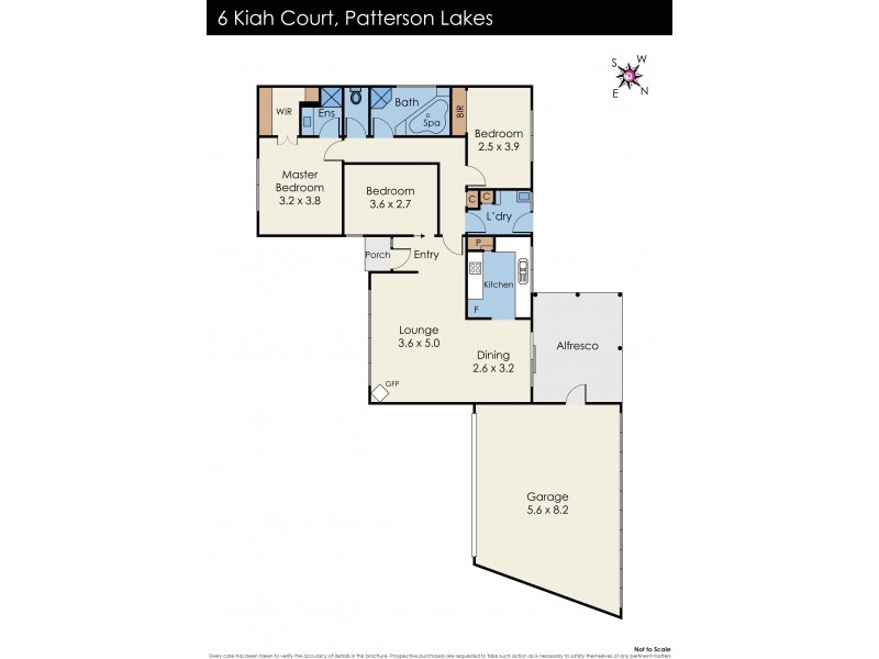 6 Kiah Crt, Patterson Lakes VIC 3197 Floorplan