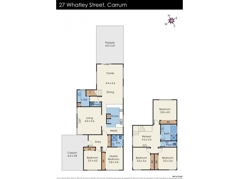 27 Whatley St, Carrum VIC 3197 Floorplan