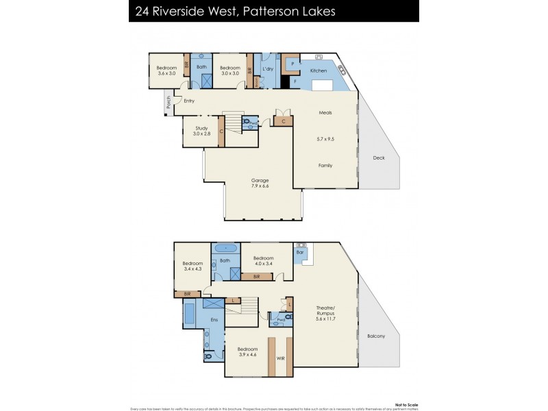 24 Riverside West, Patterson Lakes VIC 3197 Floorplan