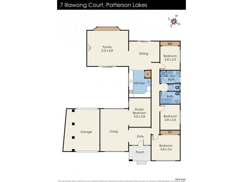 7 Illawong Court, Patterson Lakes VIC 3197 Floorplan