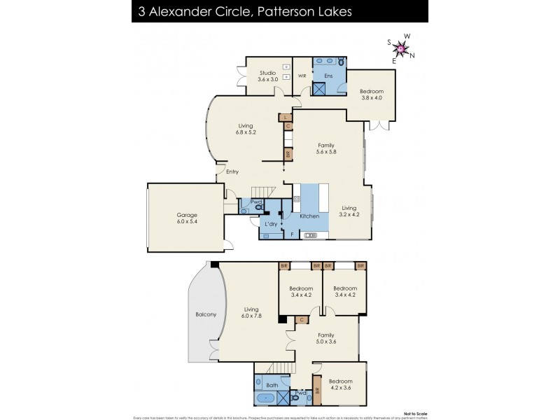 3 Alexander Circle, Patterson Lakes VIC 3197 Floorplan