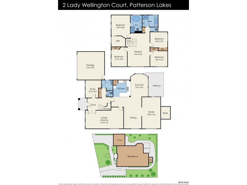 2 Lady Wellington Court, Patterson Lakes VIC 3197 Floorplan