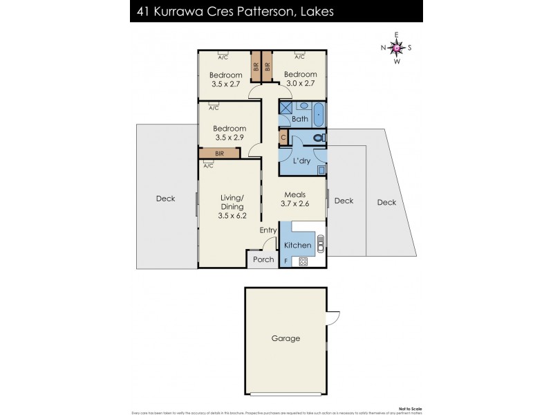 41 Kurrawa Cres, Patterson Lakes VIC 3197 Floorplan