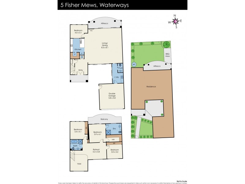 5 Fisher Mews, Waterways VIC 3195 Floorplan