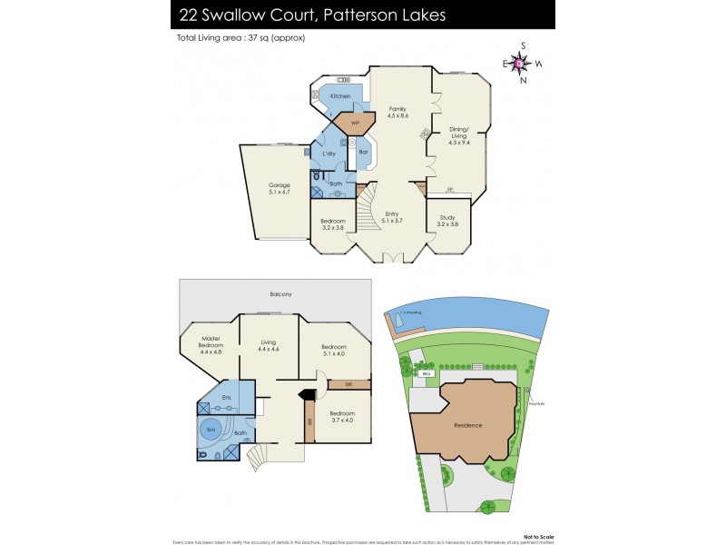 22 Swallow Court, Patterson Lakes VIC 3197 Floorplan