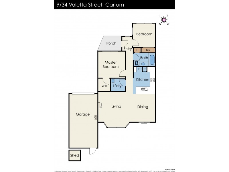 9/34 Valetta Street, Carrum VIC 3197 Floorplan