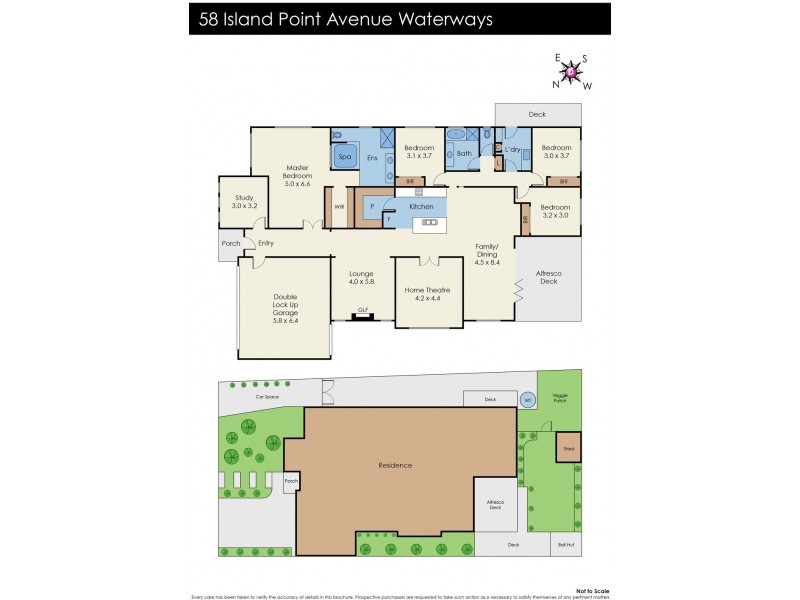 58 Island Point Avenue, Waterways VIC 3195 Floorplan