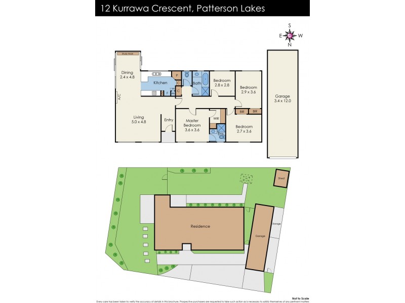 12 Kurrawa Crescent, Patterson Lakes VIC 3197 Floorplan