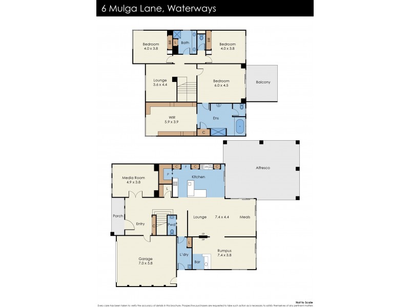 6 Mulga Lane, Waterways VIC 3195 Floorplan