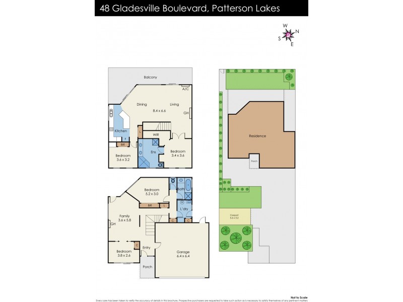 48 Gladesville Boulevard, Patterson Lakes VIC 3197 Floorplan