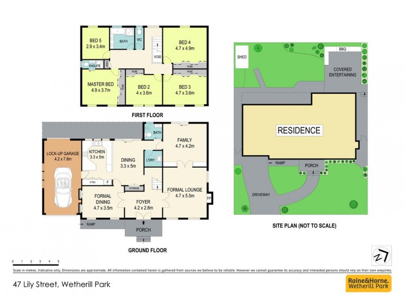 47 Lily Street, Wetherill Park NSW 2164 Floorplan