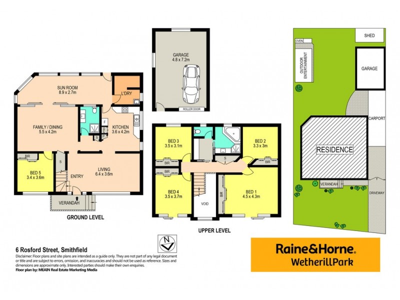 6 Rosford Street, Smithfield NSW 2164 Floorplan