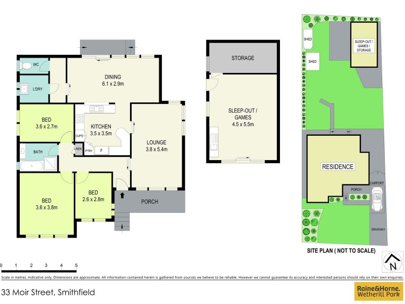 33 Moir Street, Smithfield NSW 2164 Floorplan
