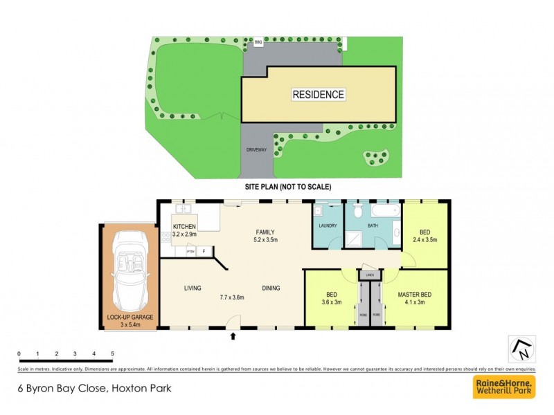 6 Byron Bay Close, Hoxton Park NSW 2171 Floorplan