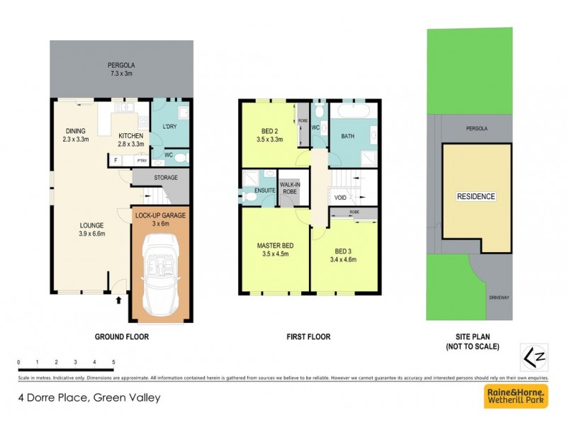 4 Dorre Place, Green Valley NSW 2168 Floorplan