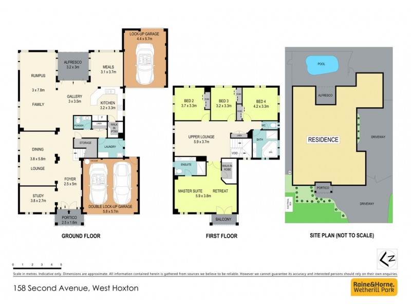 158 Second Avenue, West Hoxton NSW 2171 Floorplan