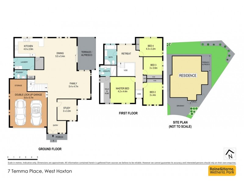 7 Temma Place, West Hoxton NSW 2171 Floorplan