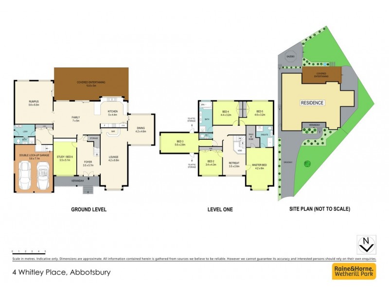 4 Whitley Place, Abbotsbury NSW 2176 Floorplan