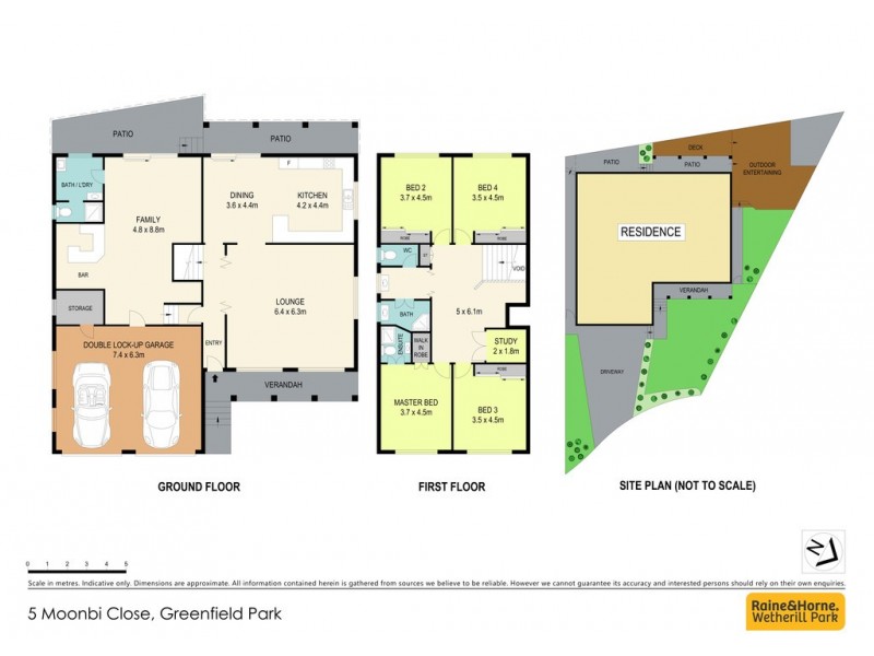 5 Moonbi Close, Greenfield Park NSW 2176 Floorplan