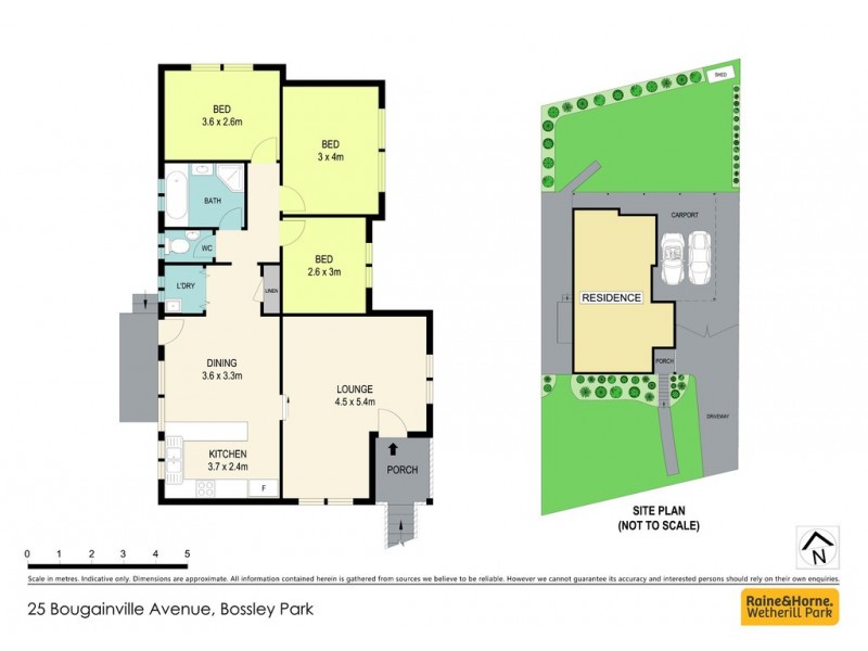 25 Bougainville Avenue, Bossley Park NSW 2176 Floorplan